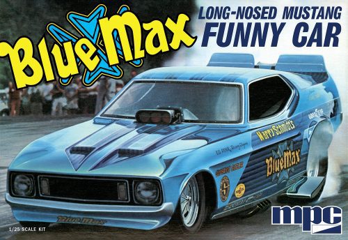 1/25 Mustang Funny Car Blue Max Long Nose