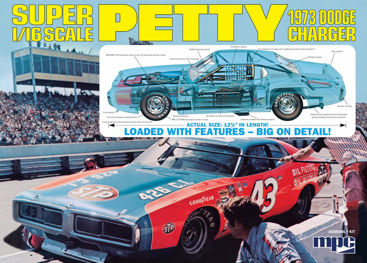 1/16 1973 Dodge Charger "Richard Petty"