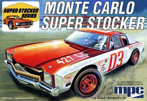1/25 1971 Chevy Monte Carlo Super Stocker Model Kit