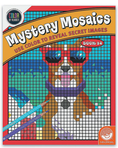 Color Number Myster Mosaics 14