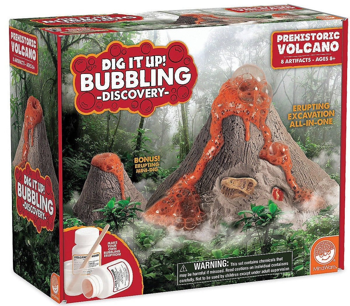 Dig it Up Bubbling Volcano Discovery