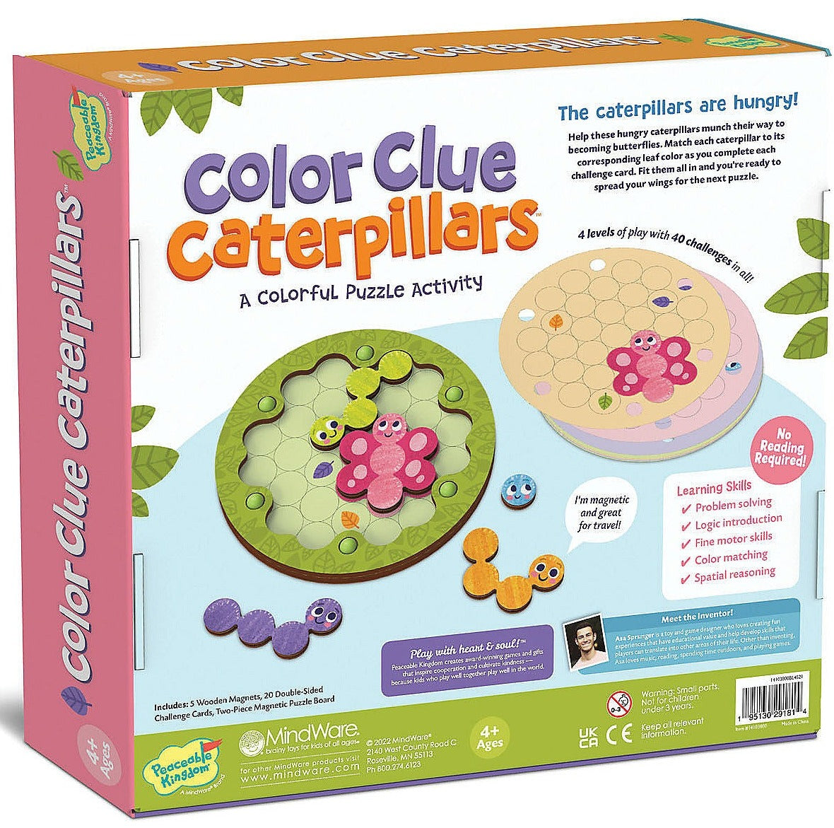 Color Clue Caterpillars