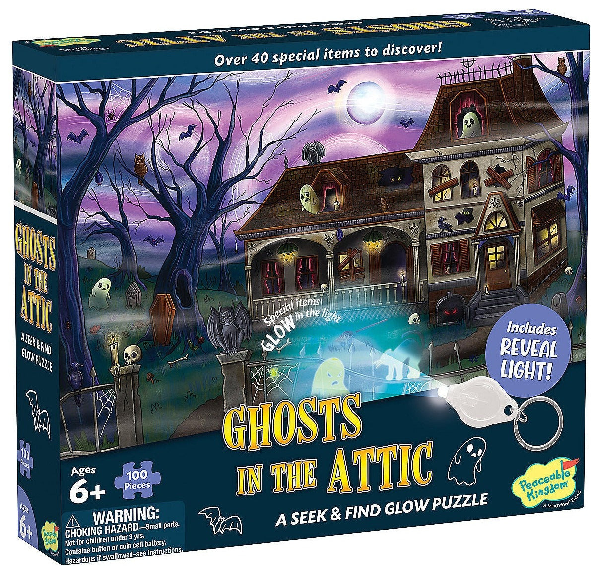 Ghosts in the Attic Glow Puzzl
