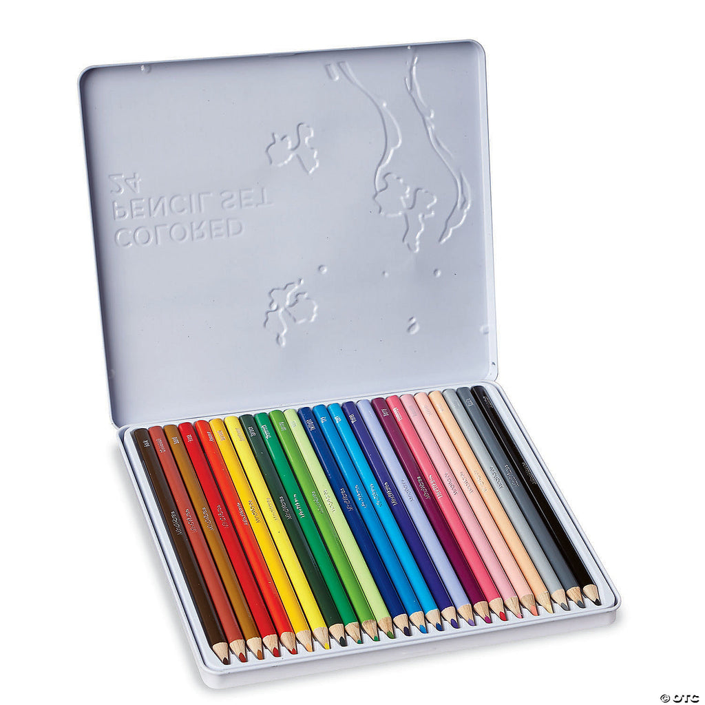 24 Colored Pencil Set