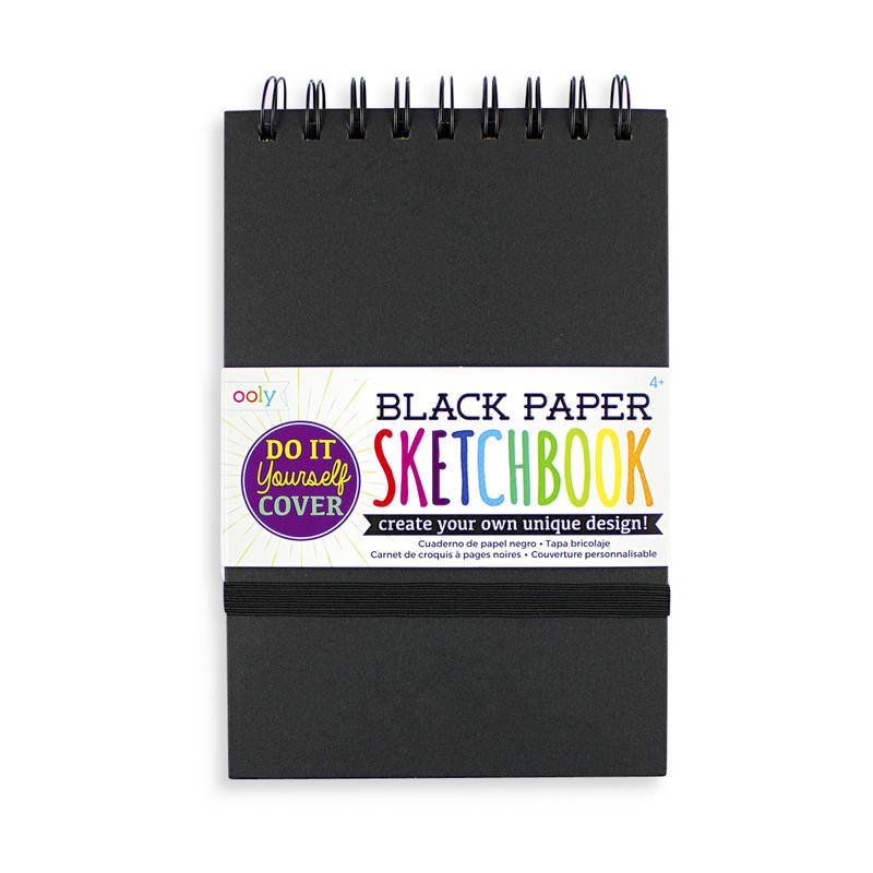 5x7.5 Small Black Sketchbook