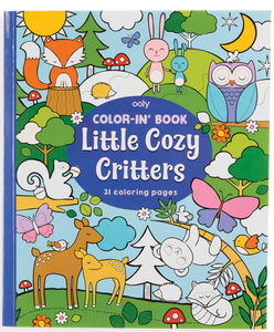 Color-In Book Little Cozy Critters