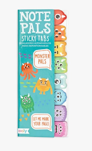 Monster Pals Note Pals Sticky