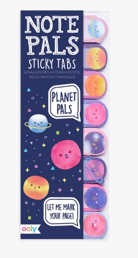 Note Pals Sticky Tabs Planet P