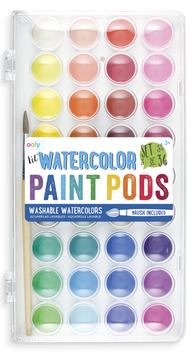 Lil' Watercolor Paint Pods