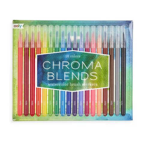 Chroma Blands Watercolor Brush Markers