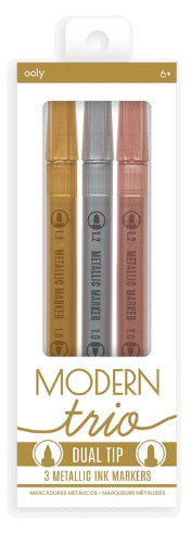 Dual Tip Metalliic Markers (3)
