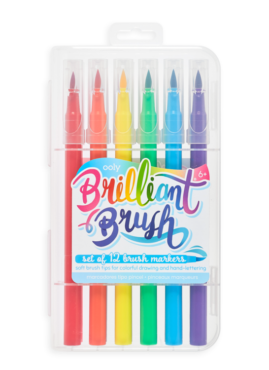 Billiant Brush Markers (12)