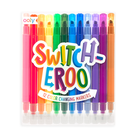 Switch-eroo! Color Changing Markers (Set of 12)