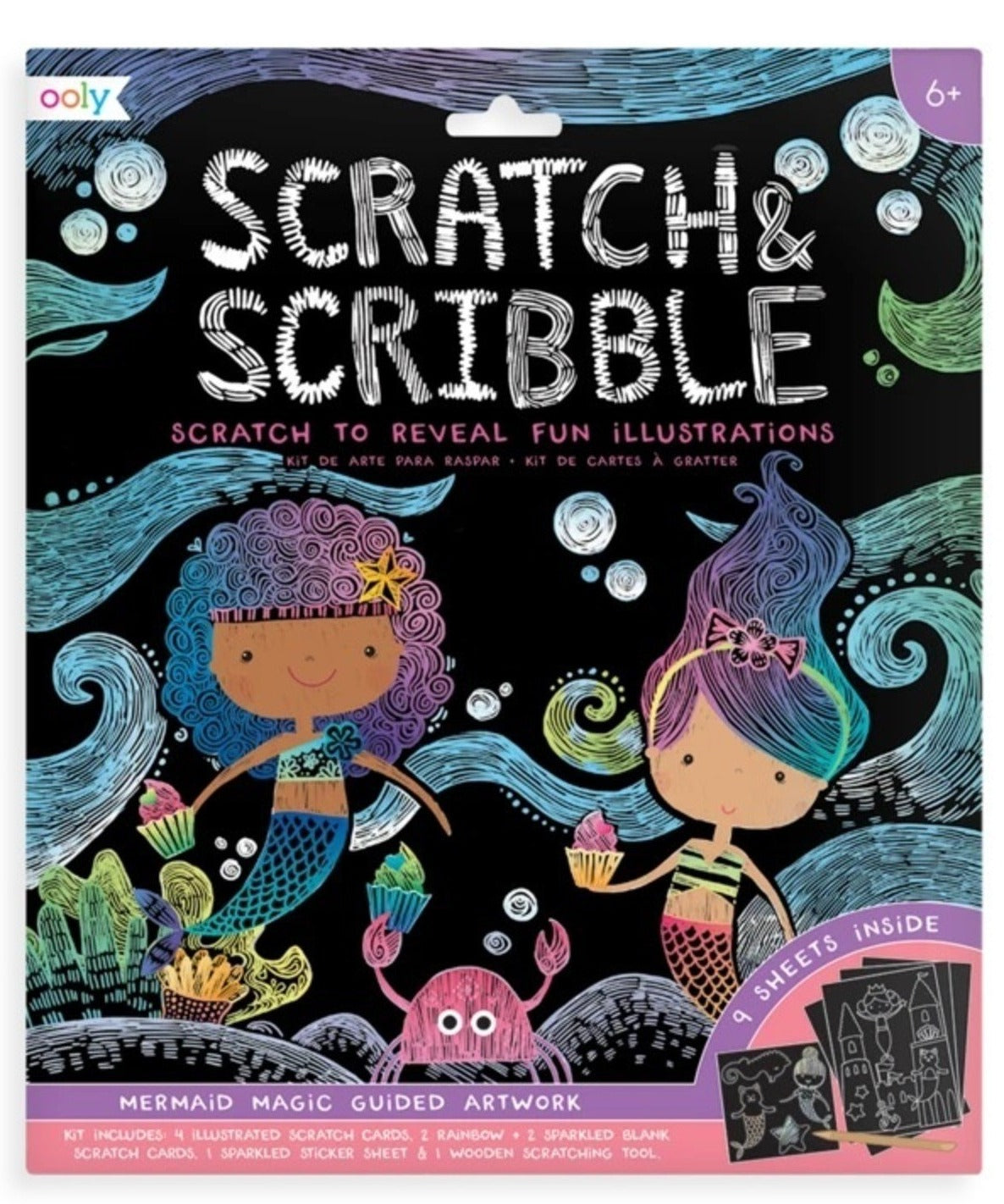 Scratch&Scribble Mermaid Magic