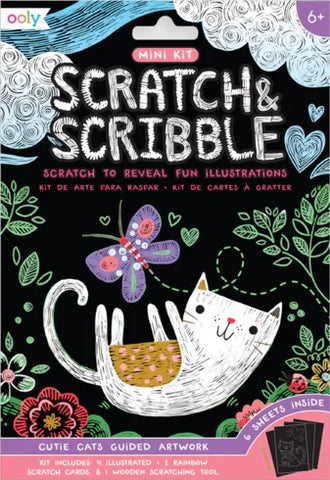 Mini Scratch & Scribble Cutie Cats