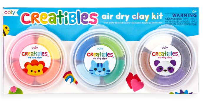 Creatibles DIY Air Dry Clay Kit