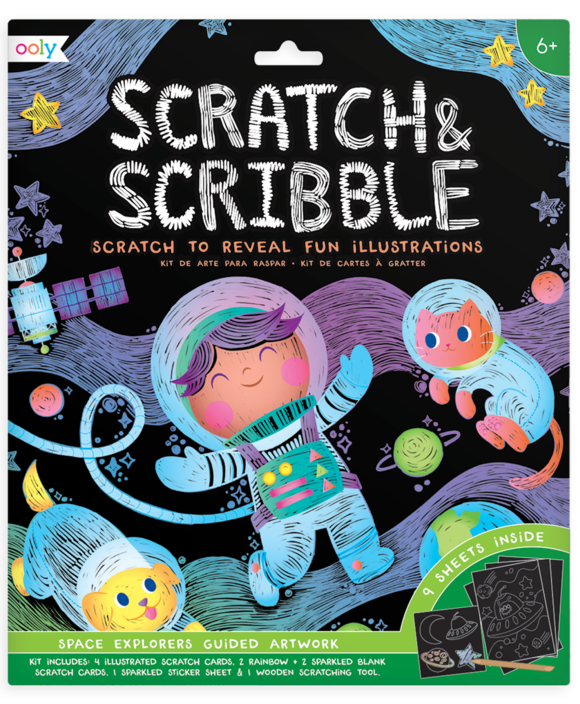 Scratch&Scribble Space Explore