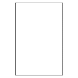 Plastic Art Sheets 11X17 White 8 Sheets