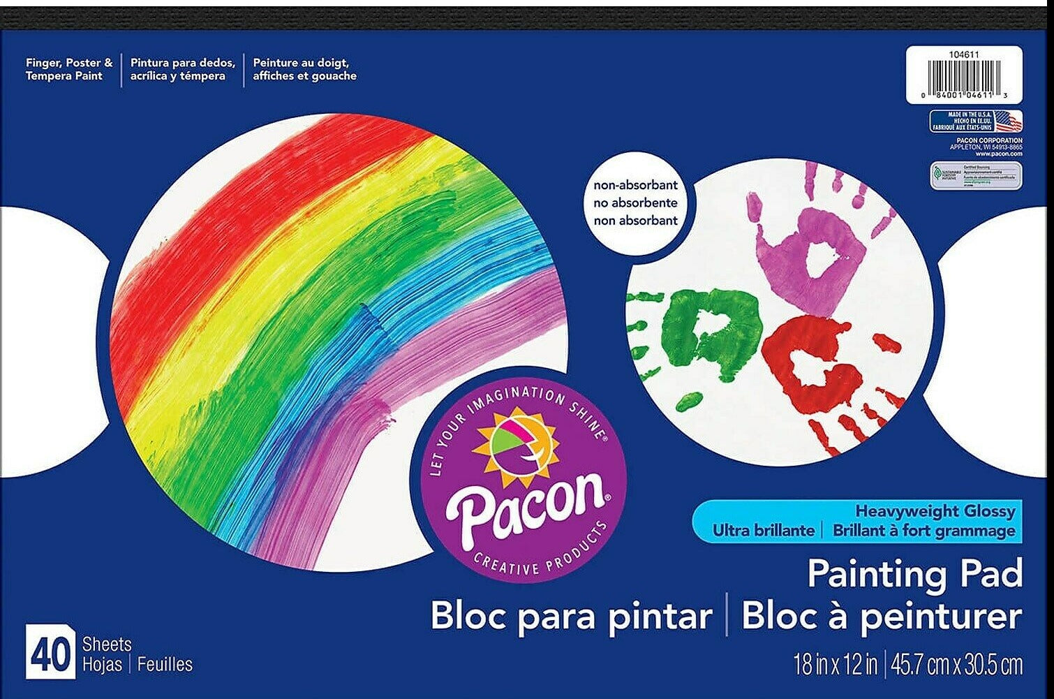 Painting Pad 12x12 40ct
