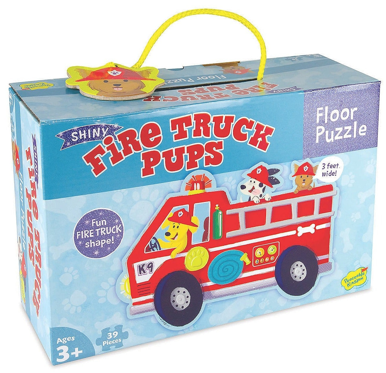 Fire Truck Pups Floor Puzzle