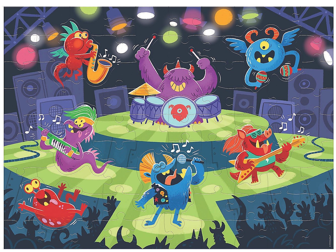 Jelly Jammers Floor Puzzle