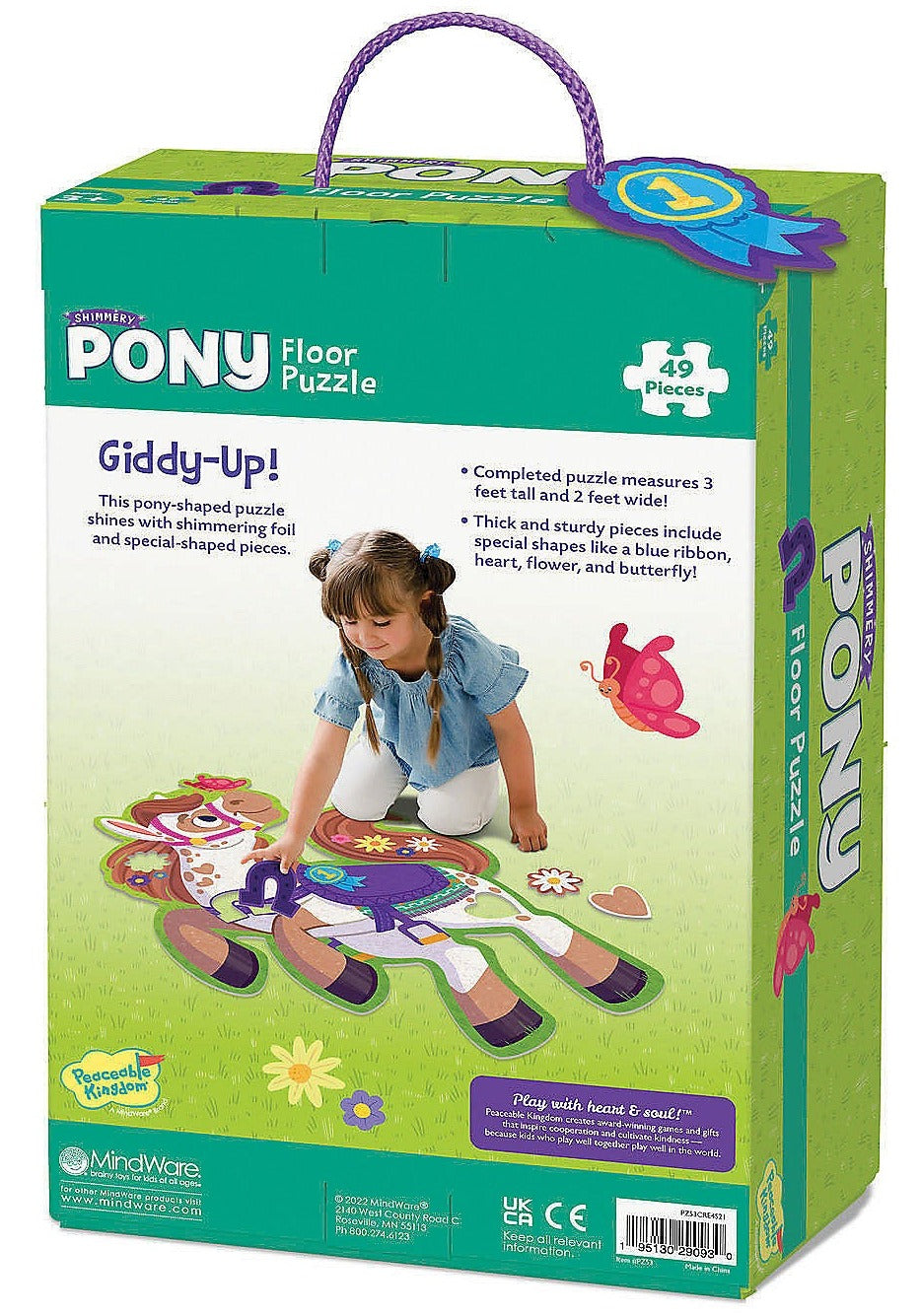 Pony Shaped Floor Puzzle