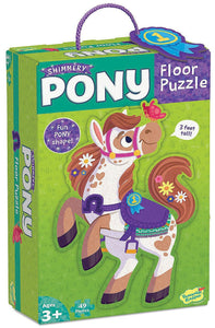 Pony Shaped Floor Puzzle