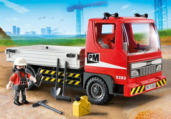 City Action - Flatbed Construction Truck