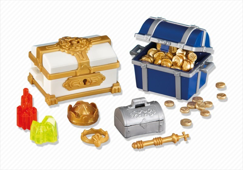 Treasure Chests with Jewels