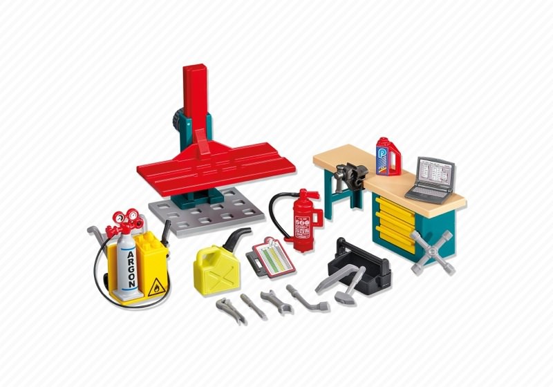 Motorcycle Workshop Interior