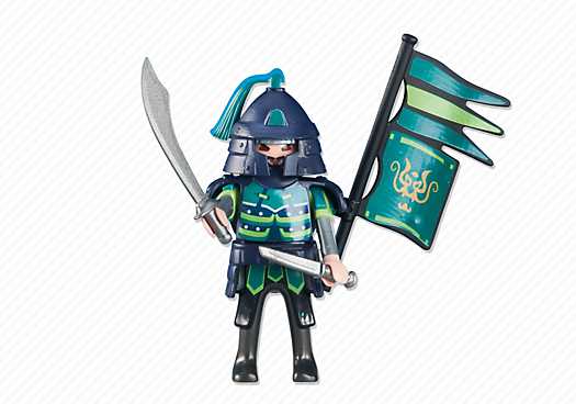 Green Samurai Knights Leader