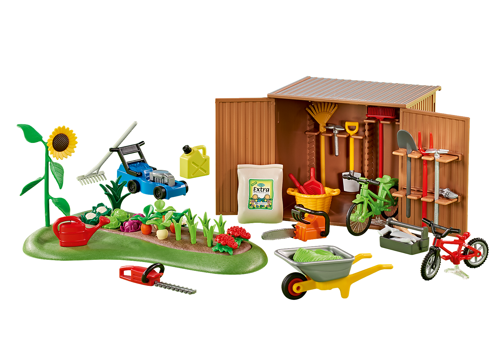 Tool Shed with Garden