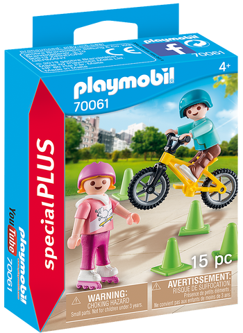 Children with Skates and Bikes Special