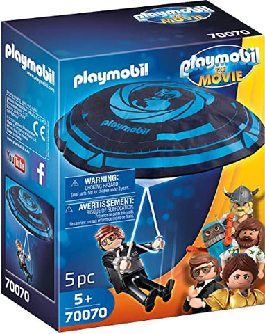 Playmobil The Movie: Rex Dasher with Parachute