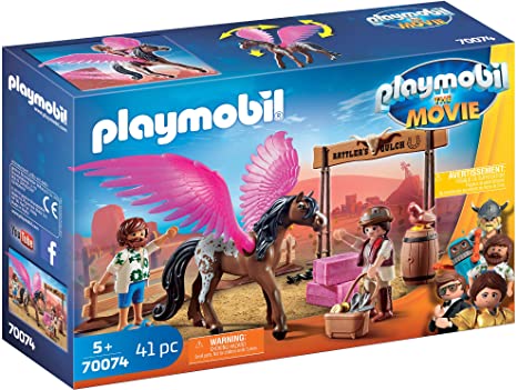 Playmobil The Movie: Marla & Del with Flying Horse