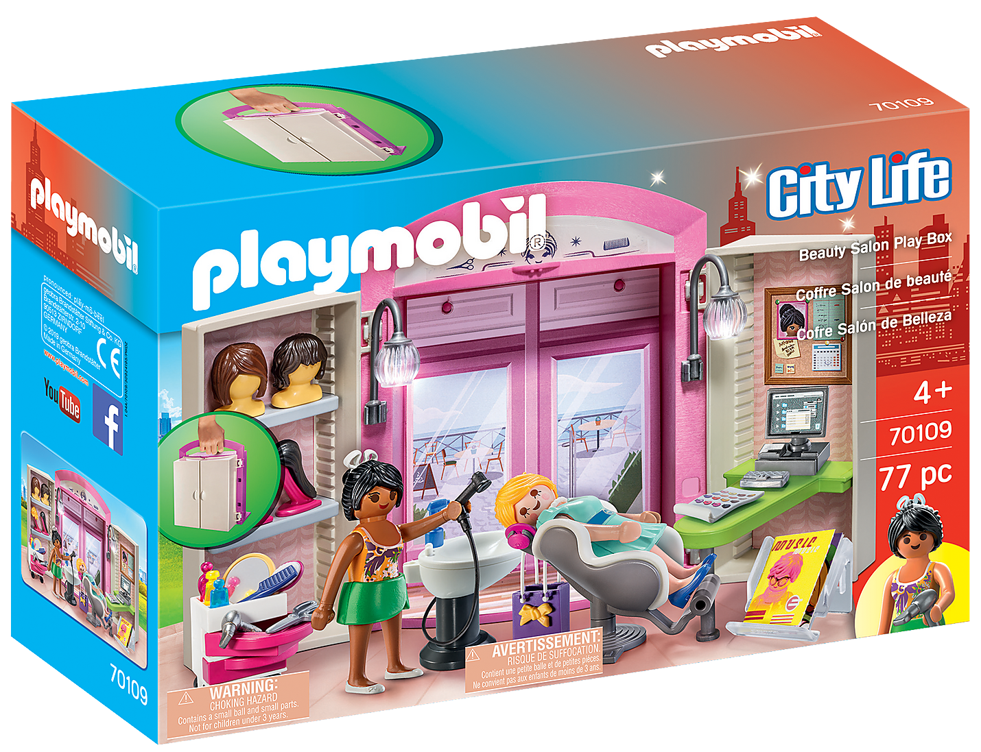 City Life - Beauty Salon Play Box