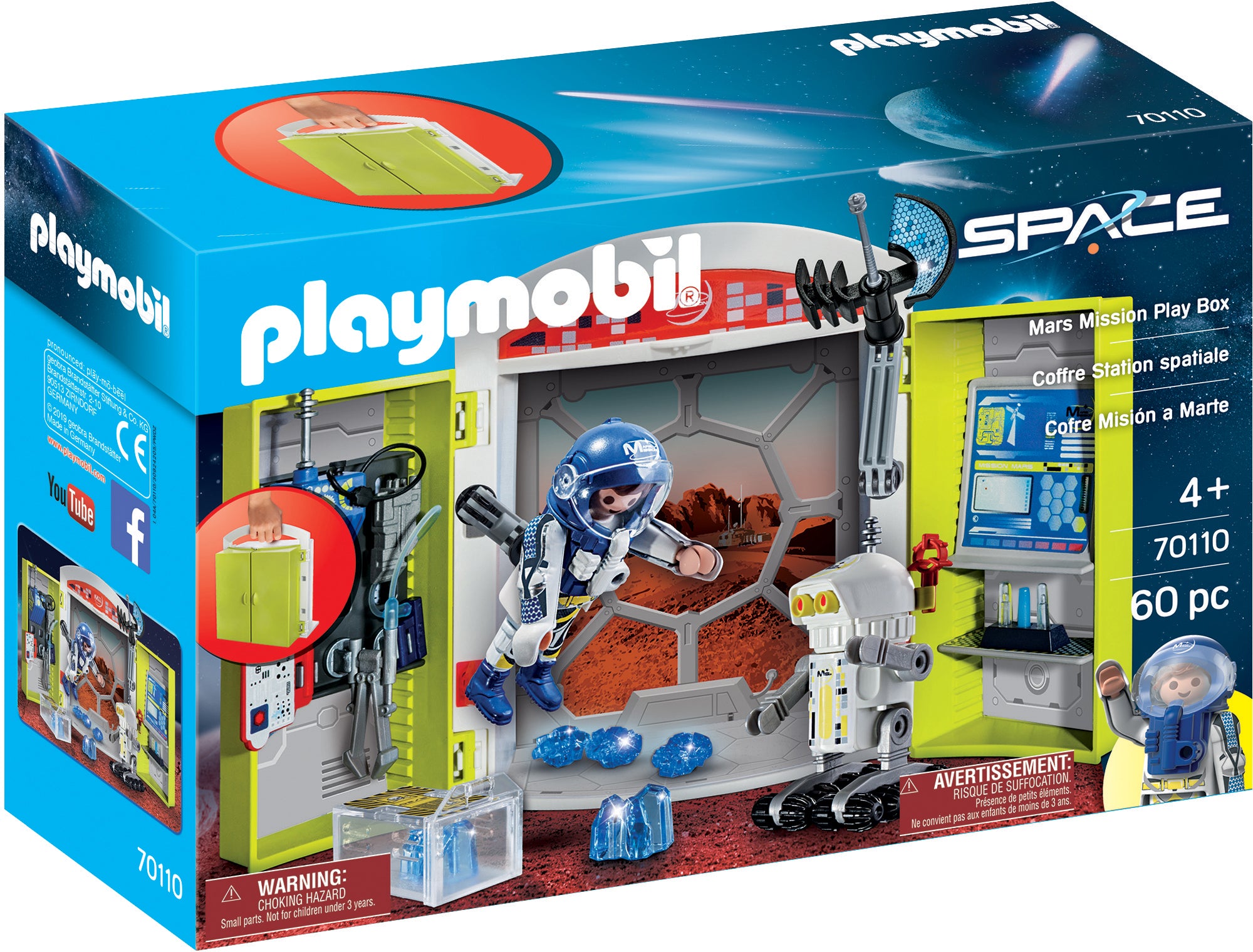 Space - Mars Mission Play Box