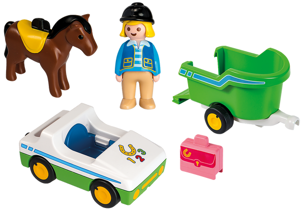 1.2.3. Car with Horse Trailer