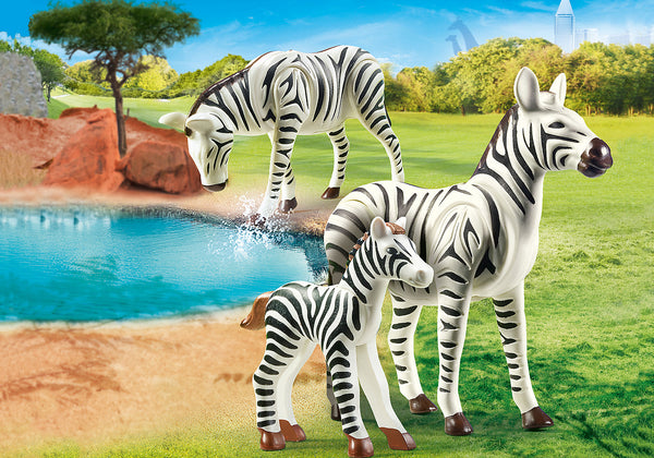 Family Fun Zebras with Foal