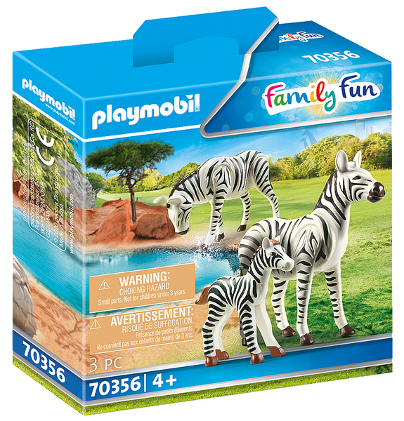 Family Fun Zebras with Foal