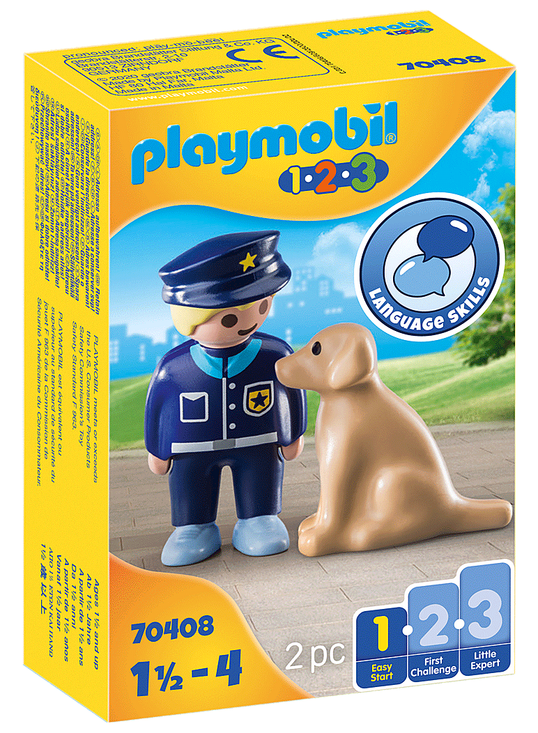 Police Officer with Dog