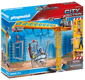 City Action - RC Crane with Building Section
