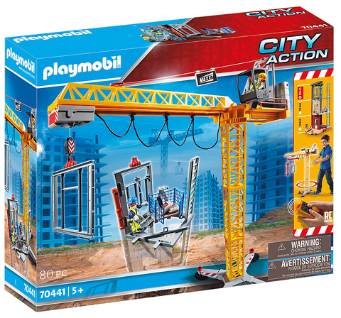 City Action - RC Crane with Building Section