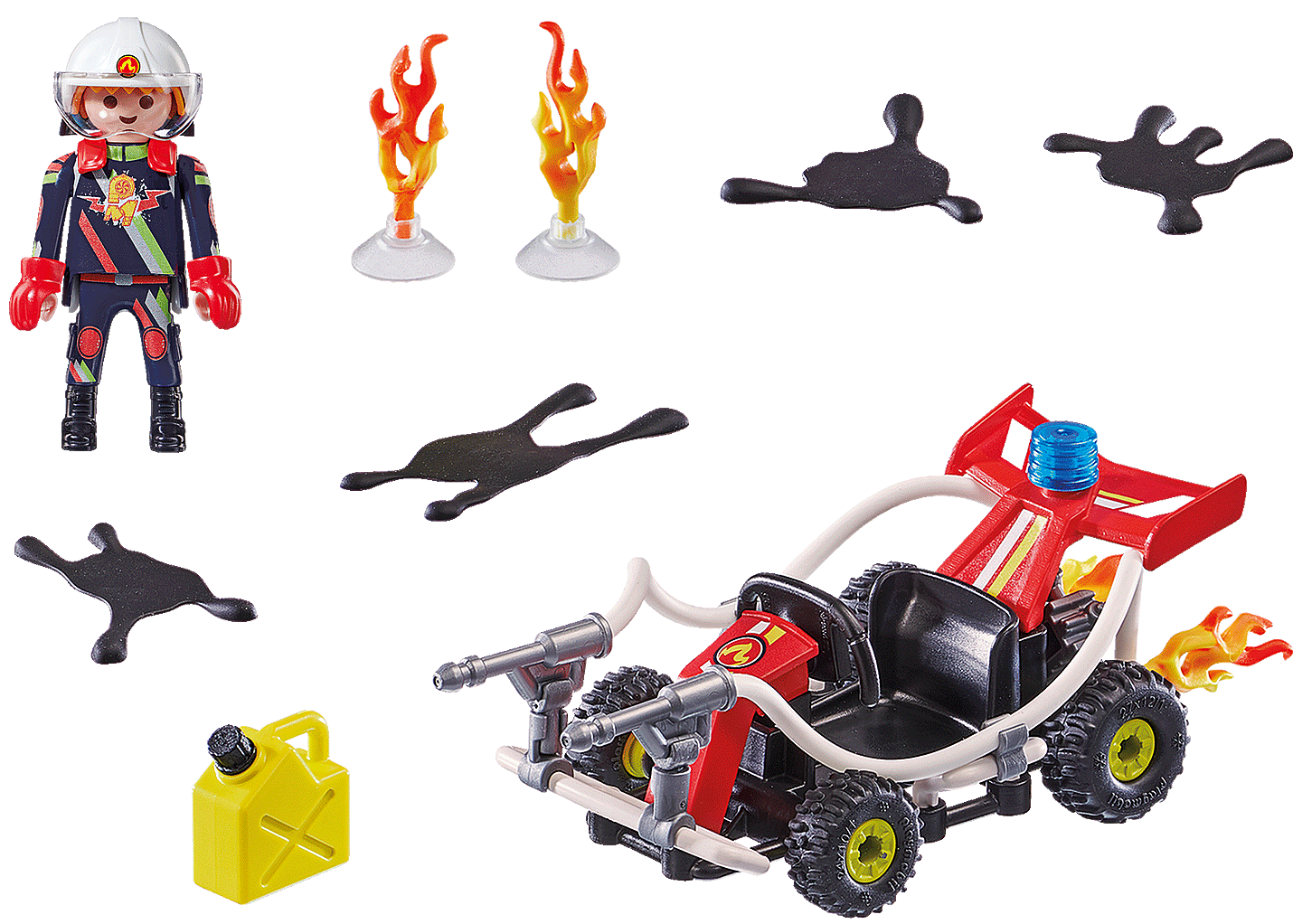 Stunt Show Fire Quad