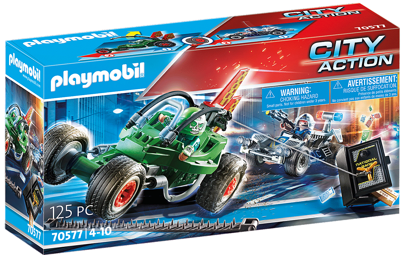 Playmobil City Action Police Quad Promo-Pack Set (71092)