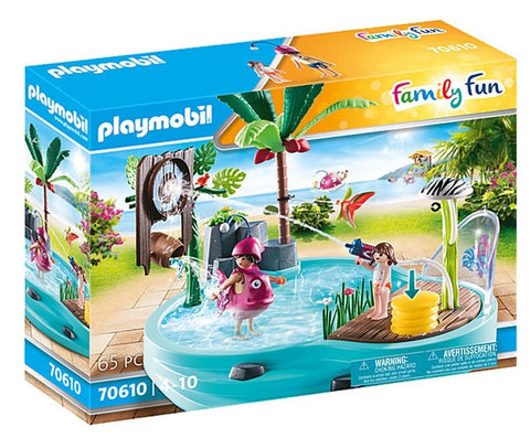 Family Fun Small Pool with Water Sprayer