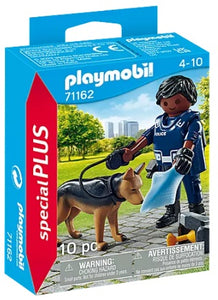 Policeman with K9 Special Plus Figure