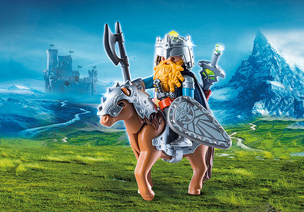 Knights - Dwarf Fighter with Pony