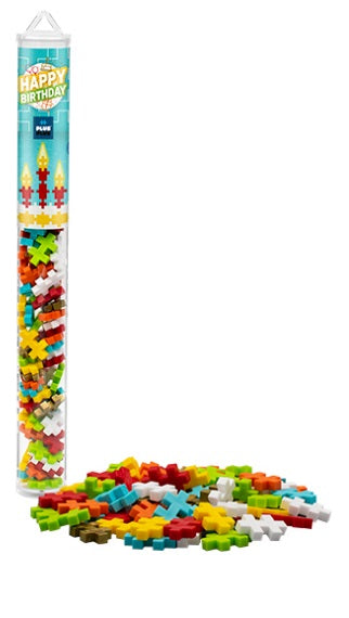 Plus Plus Happy Birthday Tube