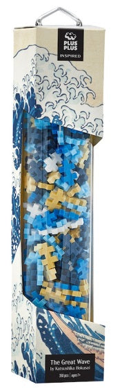 Plus Plus Inspired Hokusai